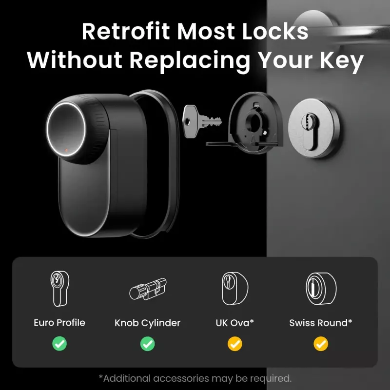 Smart Lock SwitchBot W5600000 so vzdialeným prístupom a bezpečnostnými funkciami