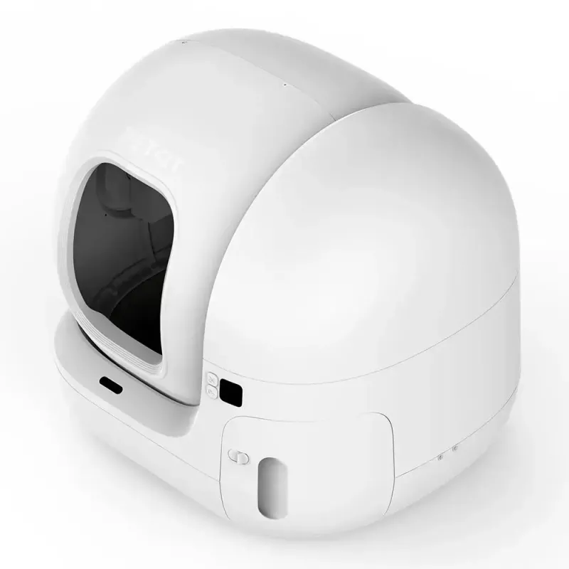 Samočistiaca toaleta pre mačky PETKIT PURA MAX 2 — biela, automatické čistenie