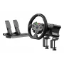 Moza Racing R5 Bundle, volant + pedále, PC, káblové, čierna, hliník, koža, oceľ, hliník, koža