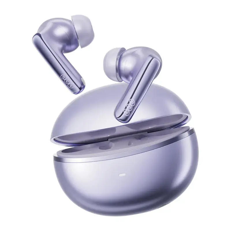 TWS slúchadlá QCY MeloBuds N70 – True Wireless slúchadlá, fialové