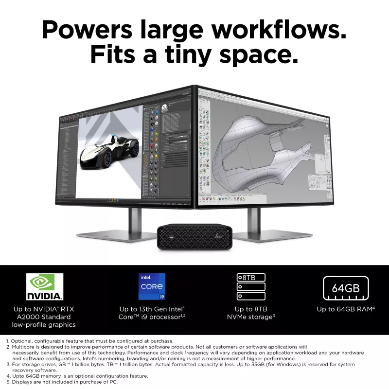 HP Z2 Mini G9 Dual Type-A SuperSpeed USB 10Gbps port rozhranie/karty adaptéry