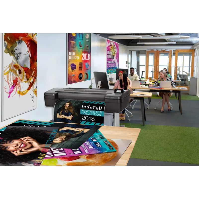 HP Designjet Z9+dr 44-in PostScript tlačiareň s V-orezávačom