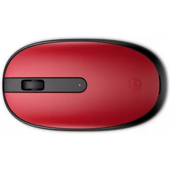 HP 240 Empire Red Bluetooth myš, obojručná, optická, Bluetooth, 1600 DPI, červená