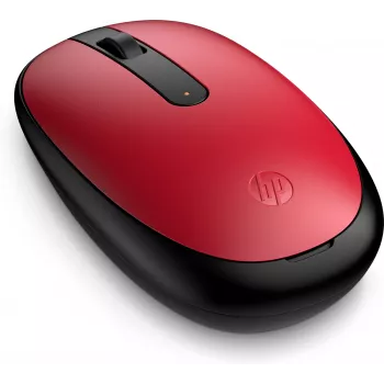HP 240 Empire Red Bluetooth myš, obojručná, optická, Bluetooth, 1600 DPI, červená