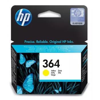 Atramentová kazeta HP No 364 žltá SE UK CB320EE#BA3
