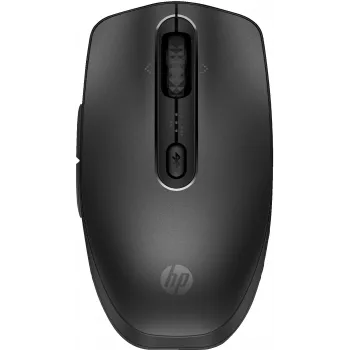 HP 695 nabíjateľná bezdrôtová myš, obojručná, Bluetooth, 4000 DPI, čierna