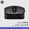 HP 695 nabíjateľná bezdrôtová myš, obojručná, Bluetooth, 4000 DPI, čierna