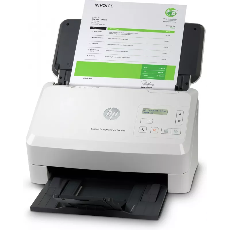 HP Scanjet Enterprise Flow 5000 s5 skener s podávačom 600 x 600 DPI A4 biely