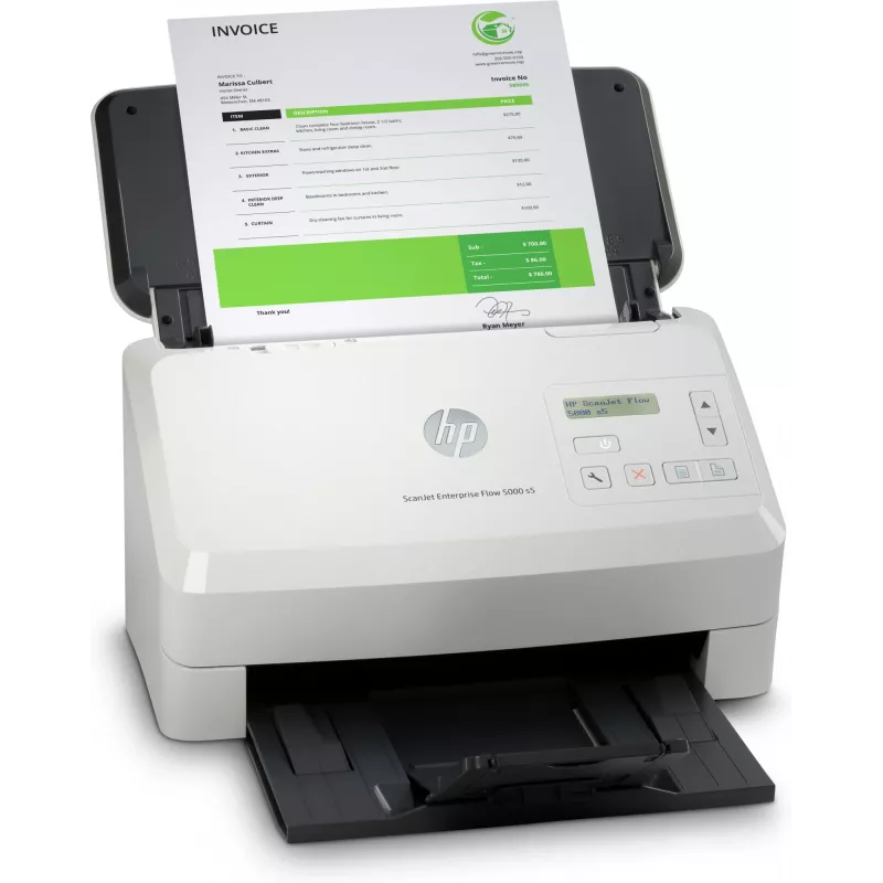 HP Scanjet Enterprise Flow 5000 s5 skener s podávačom 600 x 600 DPI A4 biely