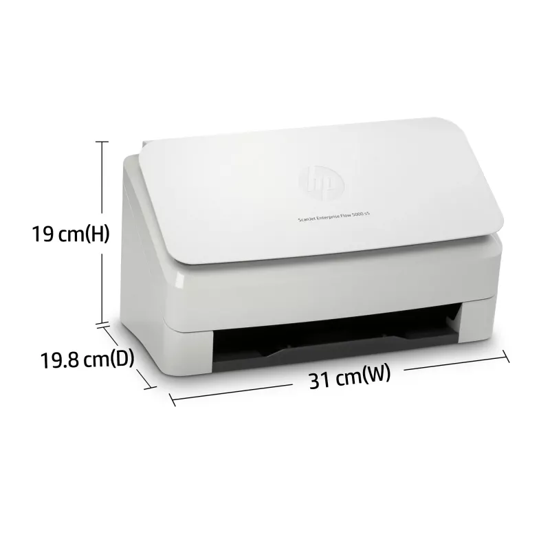 HP Scanjet Enterprise Flow 5000 s5 skener s podávačom 600 x 600 DPI A4 biely
