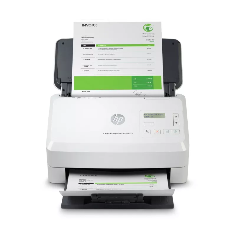 HP Scanjet Enterprise Flow 5000 s5 skener s podávačom 600 x 600 DPI A4 biely