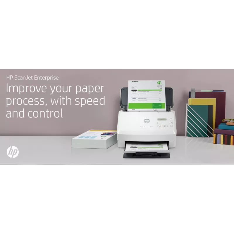 HP Scanjet Enterprise Flow 5000 s5 skener s podávačom 600 x 600 DPI A4 biely