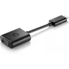 HP HDMI na VGA adaptér, 0,045 m, HDMI, VGA (D-Sub), konektor samec, konektor samica, čierny