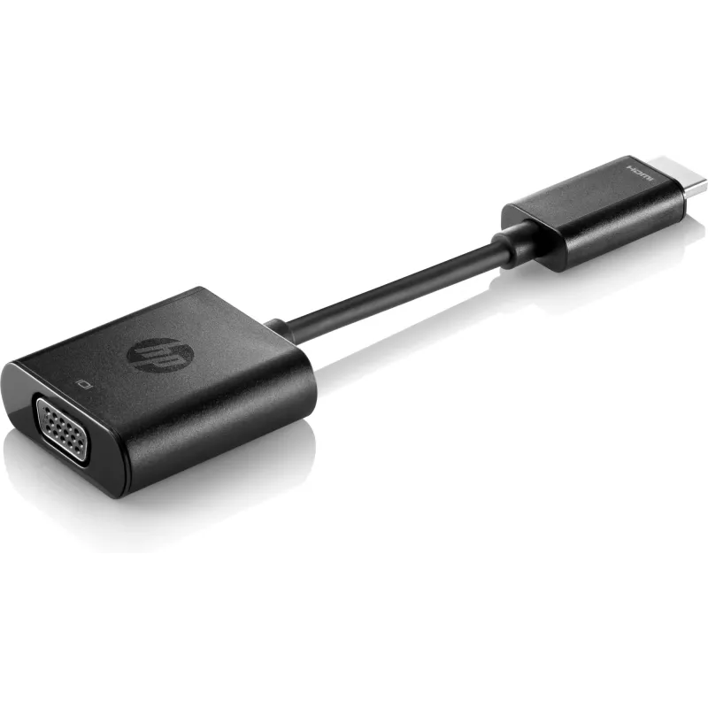 HP HDMI na VGA adaptér, 0,045 m, HDMI, VGA (D-Sub), konektor samec, konektor samica, čierny