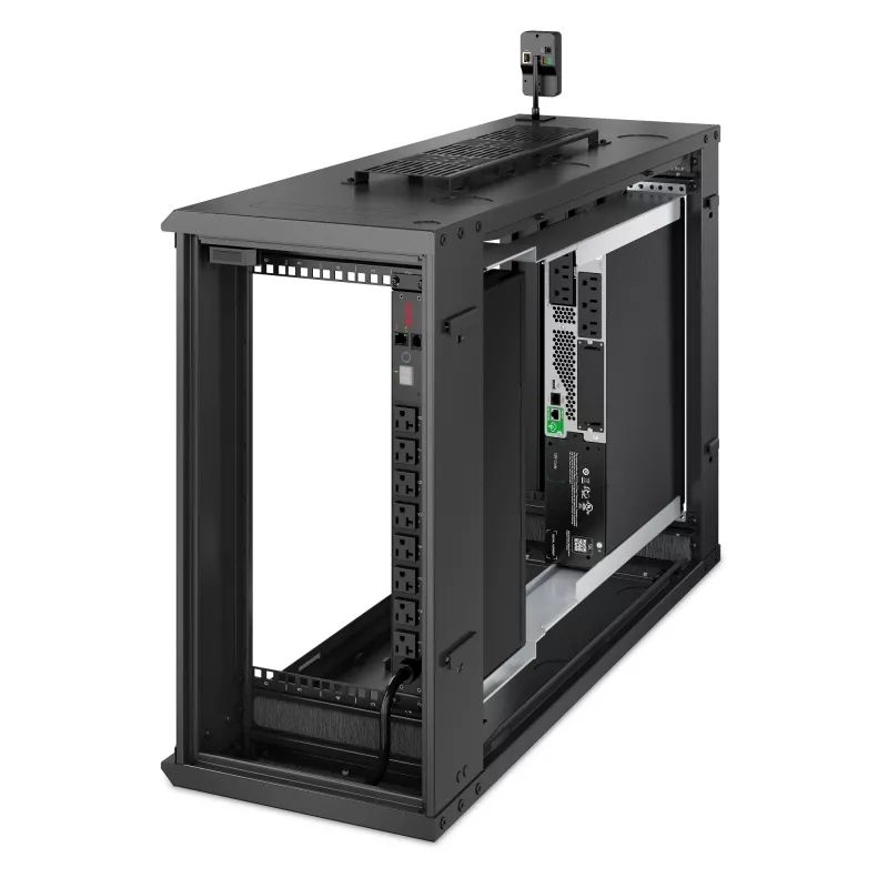 APC NetShelter 6U low-profile nástenná racková skriňa 230V serverová hĺbka