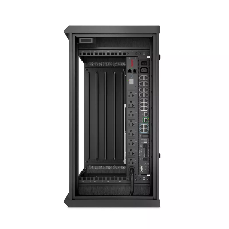 APC NetShelter 6U low-profile nástenná racková skriňa 230V serverová hĺbka