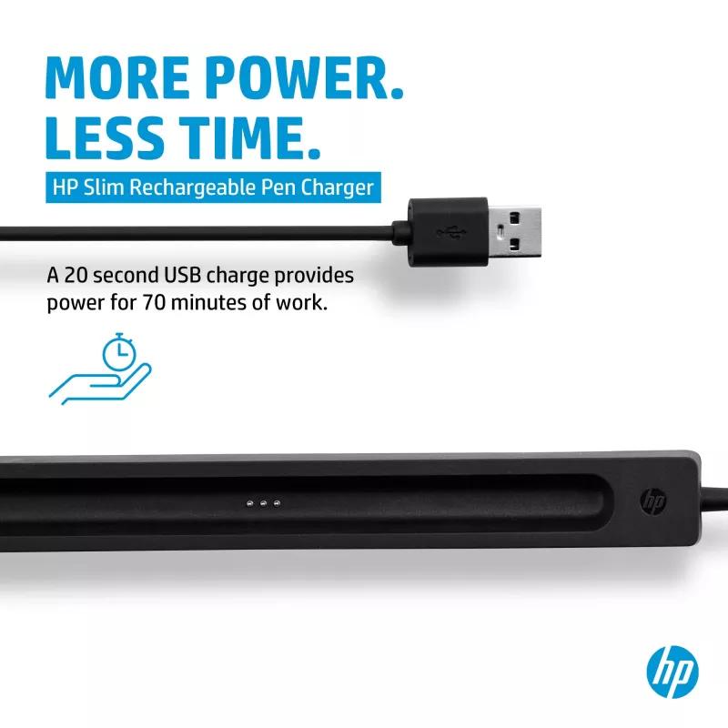 Nabíjačka HP pre nabíjateľné pero Slim Pen (4X491AA), USB-A