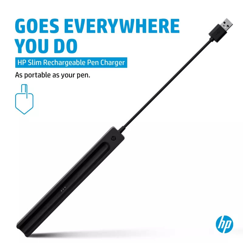 Nabíjačka HP pre nabíjateľné pero Slim Pen (4X491AA), USB-A