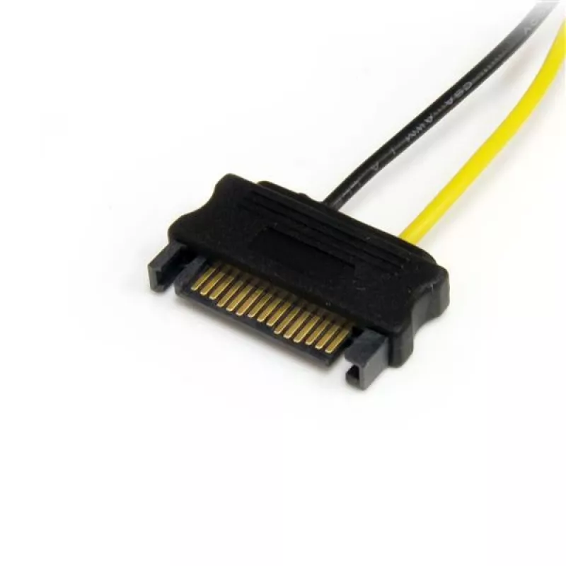 StarTech.com 6 palcov SATA napájací na 6 Pin PCI Express grafická karta napájací kábel adaptér