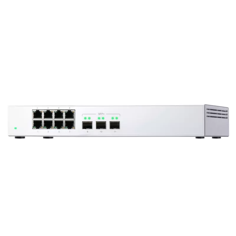 QNAP QSW-308S sieťový switch unmanaged Gigabit Ethernet (10/100/1000) biela