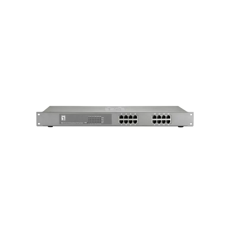 Neupravovaný switch LevelOne FEP-1612 16-port Fast Ethernet PoE