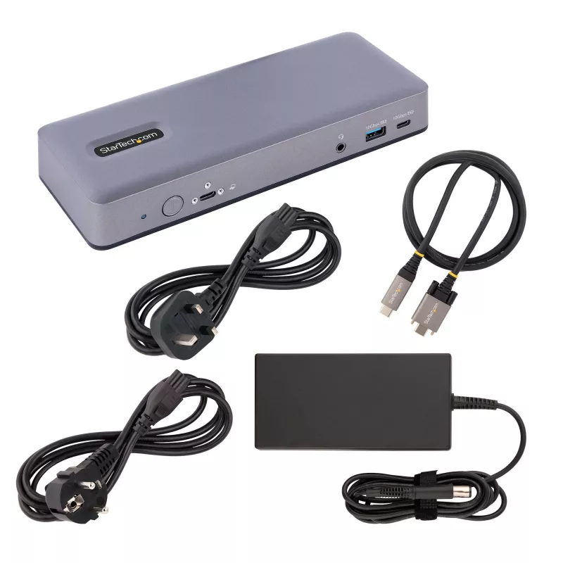 StarTech.com DK31C3MNCRUE dokovacia stanica/replikátor portov pre notebook káblový USB 3.2 Gen 2 (3.1 Gen 2) Type-C