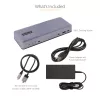 StarTech.com DK31C3MNCRUE dokovacia stanica/replikátor portov pre notebook káblový USB 3.2 Gen 2 (3.1 Gen 2) Type-C