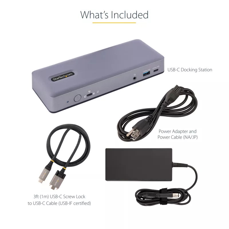 StarTech.com DK31C3MNCRUE dokovacia stanica/replikátor portov pre notebook káblový USB 3.2 Gen 2 (3.1 Gen 2) Type-C