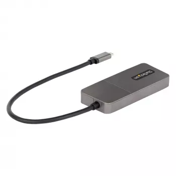 StarTech.com 3-port USB-C MST hub – USB Type-C na 3x HDMI multi-monitor adaptér pre notebook – triple HDMI až do 4K 60Hz s DP 1.4 Alt Mode & DSC – HDR – 30 cm kábel – len Windows