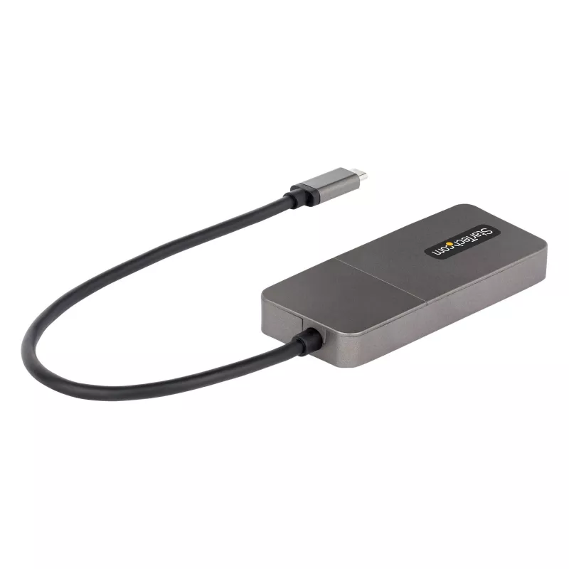 StarTech.com 3-port USB-C MST hub – USB Type-C na 3x HDMI multi-monitor adaptér pre notebook – triple HDMI až do 4K 60Hz s DP 1.4 Alt Mode & DSC – HDR – 30 cm kábel – len Windows