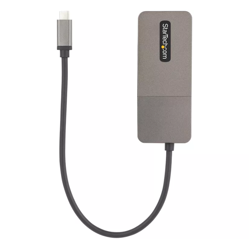 StarTech.com 3-port USB-C MST hub – USB Type-C na 3x HDMI multi-monitor adaptér pre notebook – triple HDMI až do 4K 60Hz s DP 1.4 Alt Mode & DSC – HDR – 30 cm kábel – len Windows