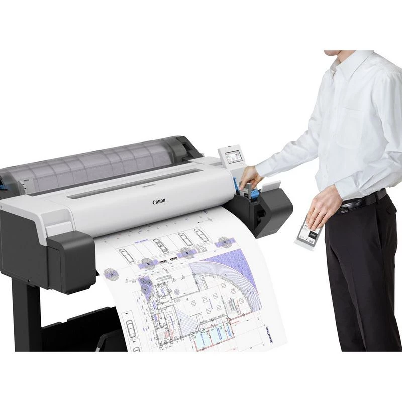 Canon imagePROGRAF TM-340 veľkoformátová tlačiareň WLAN Bubblejet farba 2400 x 1200 DPI A0 (841 x 1189 mm) Ethernet LAN
