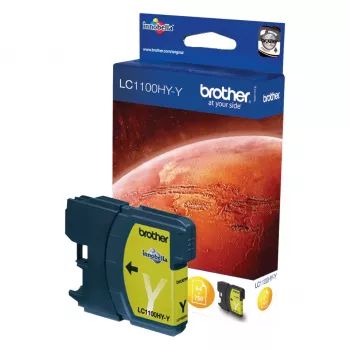 Brother LC1100HYY atramentová kazeta 1 ks originál vysoká výťažnosť (XL) žltá