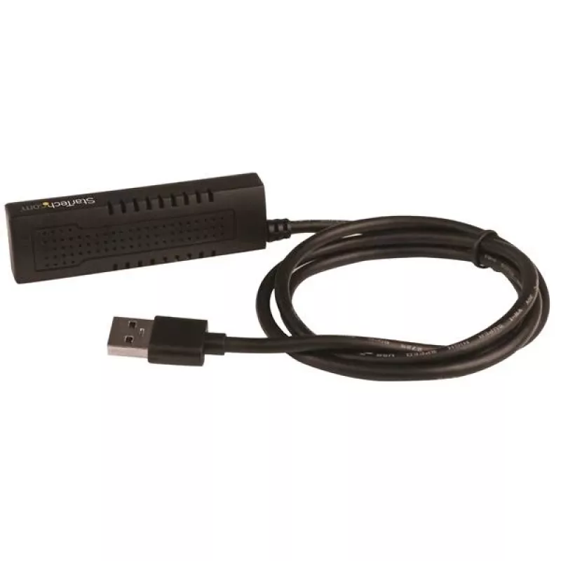 StarTech.com SATA na USB kábel – USB 3.1 (10 Gbit/s) – UASP, čierny, aktivita, prevádzka, CE, FCC, ASMedia – ASM1351, 12 V, 0 – 60 °C