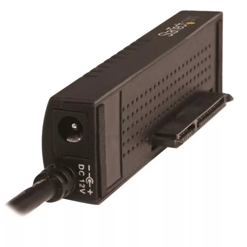 StarTech.com SATA na USB kábel – USB 3.1 (10 Gbit/s) – UASP, čierny, aktivita, prevádzka, CE, FCC, ASMedia – ASM1351, 12 V, 0 – 60 °C