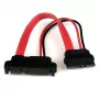 StarTech.com 15 cm Slimline SATA na SATA adaptér s napájaním - samec/samica