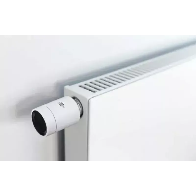 Termostatický radiátorový ventil Brennenstuhl 1294070 pre interiér biela