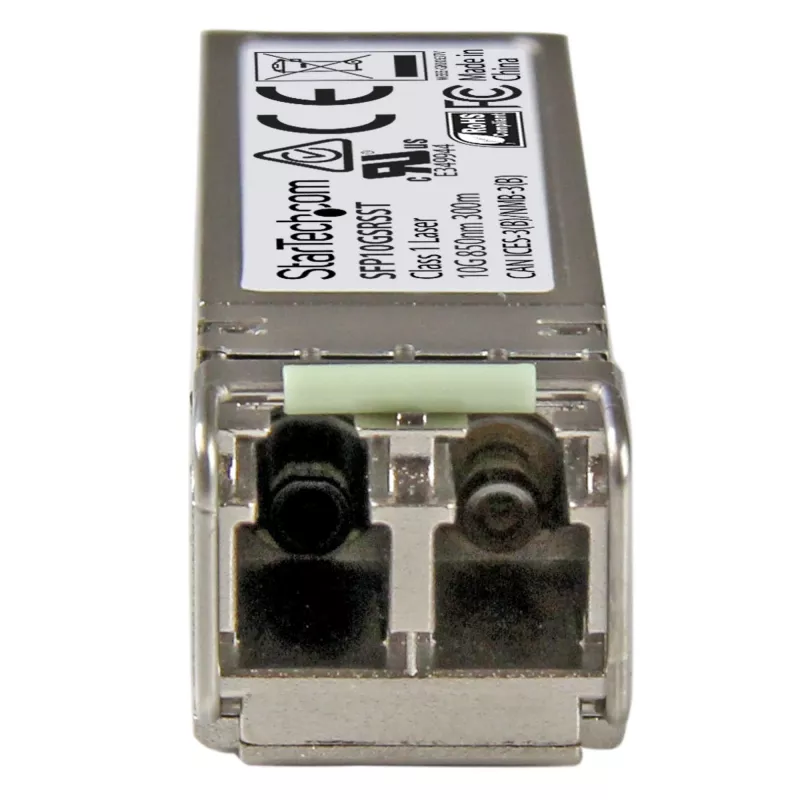 StarTech.com Cisco SFP-10G-SR-S kompatibilný SFP+ transceiver modul - 10GBASE-SR~Cisco SFP-10G-SR-S kompatibilný SFP+ modul - 10GBASE-SR - 10GbE multimódové vlákno MMF optický transceiver - 10GE Gigabit Ethernet SFP+ - LC 300 m - 850 nm - DDM Cisco Firepower, ASR9000, C9300