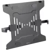 StarTech.com VESA podnos na notebook – nastaviteľný podnos na notebook pre monitorové ramená, zaistí notebooky (4,5 kg / 9,9 lb) – 75x75 & 100x100 VESA montážne otvory – vetraný – pre monitorové stolové držiaky/stojany