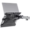 StarTech.com VESA podnos na notebook – nastaviteľný podnos na notebook pre monitorové ramená, zaistí notebooky (4,5 kg / 9,9 lb) – 75x75 & 100x100 VESA montážne otvory – vetraný – pre monitorové stolové držiaky/stojany