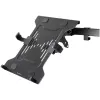 StarTech.com VESA podnos na notebook – nastaviteľný podnos na notebook pre monitorové ramená, zaistí notebooky (4,5 kg / 9,9 lb) – 75x75 & 100x100 VESA montážne otvory – vetraný – pre monitorové stolové držiaky/stojany