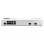 QNAP QSW-M2108-2S sieťový switch Managed L2 2.5G Ethernet (100/1000/2500) sivá