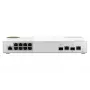 QNAP QSW-M2108-2C sieťový switch Managed L2 2.5G Ethernet (100/1000/2500) sivá, biela