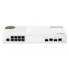 QNAP QSW-M2108-2C sieťový switch Managed L2 2.5G Ethernet (100/1000/2500) sivá, biela