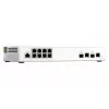 QNAP QSW-M2108-2C sieťový switch Managed L2 2.5G Ethernet (100/1000/2500) sivá, biela