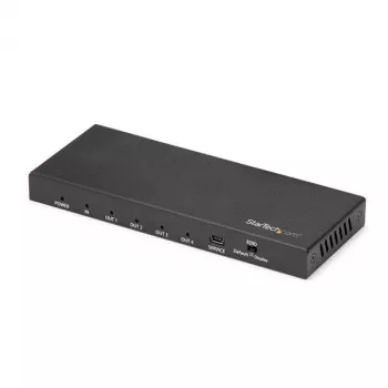 StarTech.com 4-portový HDMI splitter – 4K 60 Hz, HDMI, 4x HDMI, 3840 x 2160 pixelov, čierna, 4K Ultra HD, 60 Hz
