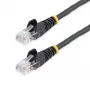 StarTech.com Cat5e patch kábel s RJ45 konektormi bez zámkov – 5 m, čierny