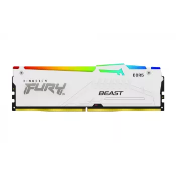Kingston Technology FURY Beast 32 GB 5600 MT/s DDR5 CL36 DIMM biela RGB EXPO