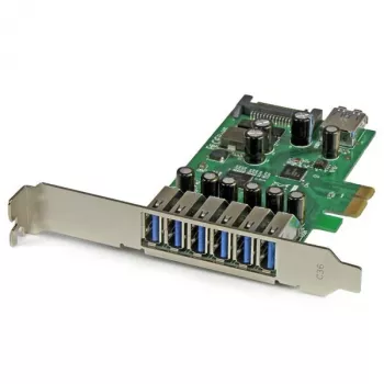 StarTech.com 7-portová PCI Express USB 3.0 karta – štandardný a low-profile dizajn