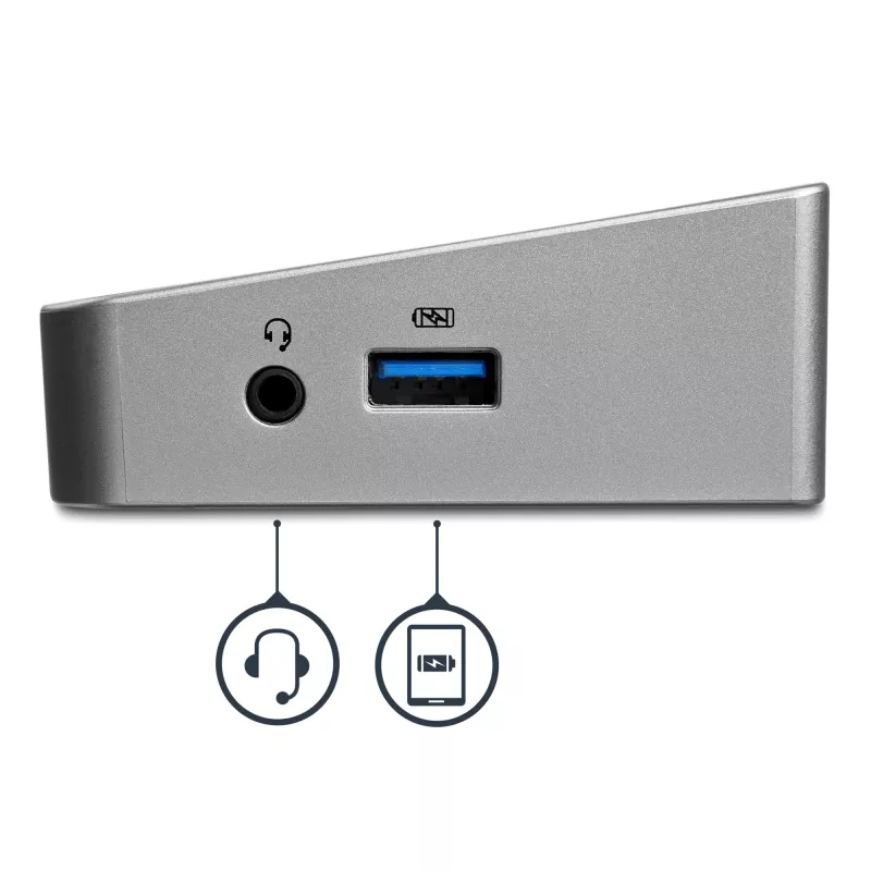 StarTech.com dokovacia stanica USB 3.0 pre tri monitory - 1x HDMI - 2x DisplayPort